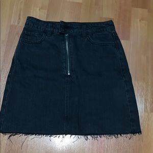 SUPER CUTE black hollister skirt set